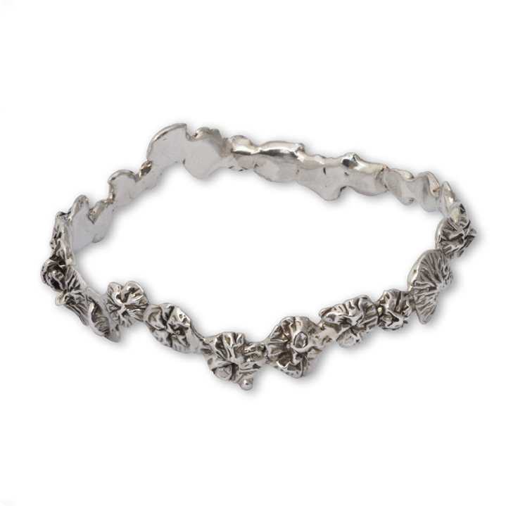 Silver Fairy Dust Bangle